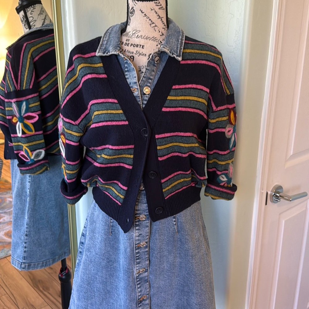 Mango Collared Denim Shirt Dress! - Picture 4 of 9